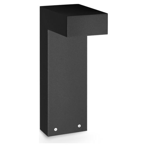 Ideal Lux SIRIO Lampe sur pied extérieure 30 cm, noire, 1 x GX53 IP65