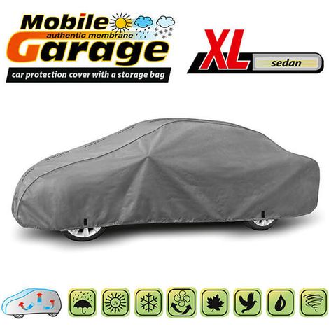 Hochwertige Kegel-Autoabdeckung für Limousine (Sedan), Serie „Mobile Garage“, Größe XL: 472–500 cm x 126–136 cm