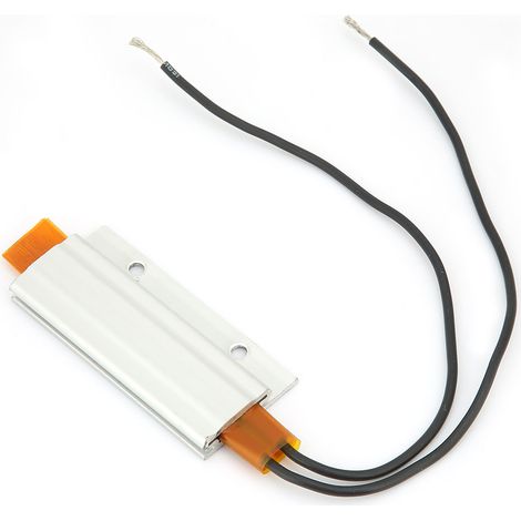 Plaque chauffante PTC en boîtier aluminium 60287mm avec thermostat (12V/60℃) (1/5)