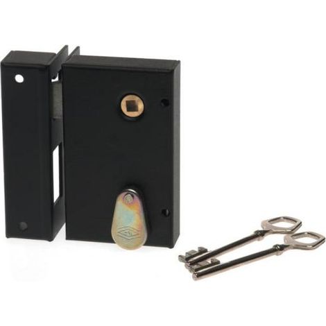 Serrure 4G horizontal tirage cylindre de 40mm droite - JPM - 124000-01-1Y (1/2)