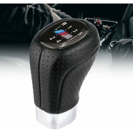Pommeau de levier de vitesses 6 vitesses pour BMW E34, E36, E38, E39, E46, E53, E60, E61, E63, E64, E83, E90, E91, E92 et E93. (1/4)