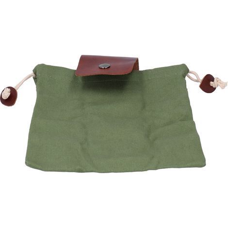 Tragbare Werkzeugtasche aus Canvas für Camping, Gürteltasche zum Tragen an der Hüfte, Werkzeugaufbewahrungstasche (1/5)