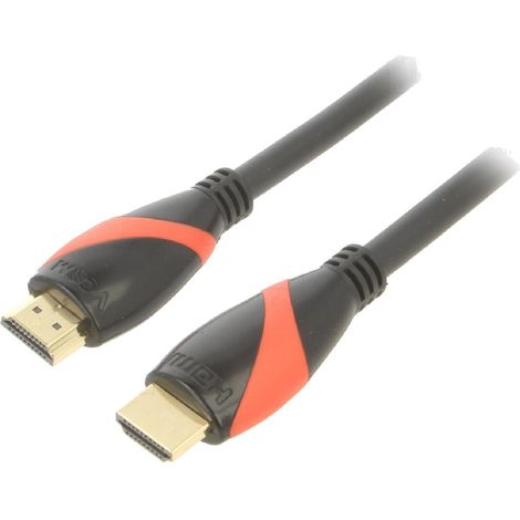 Cable HDMI 1.4 male des deux cotes 1.8m noir