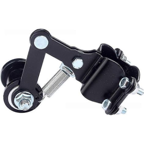 Tendeur de chaîne moto en alliage d'aluminium pour motocross, quads et buggys de plage, réglable et robuste. (1/4)