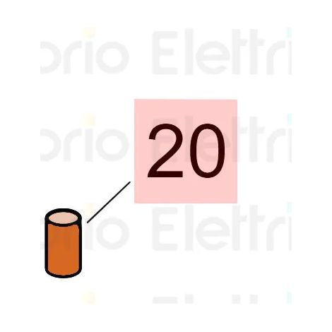 faac pièce détachée fiche 8 x25 h8 uni en 22338 7061035 (1/2)