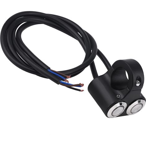 Motorradlenker 7/8 Zoll 22 mm Scheinwerfer Brems- Nebelscheinwerfer Ein-/Ausschalter mit Blinker Typ B (1/5)