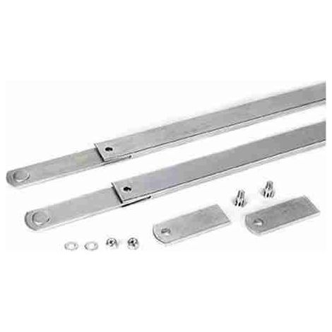 Pack con dos brazos telescópicos rectos para actuador Faac 593 230v 390563