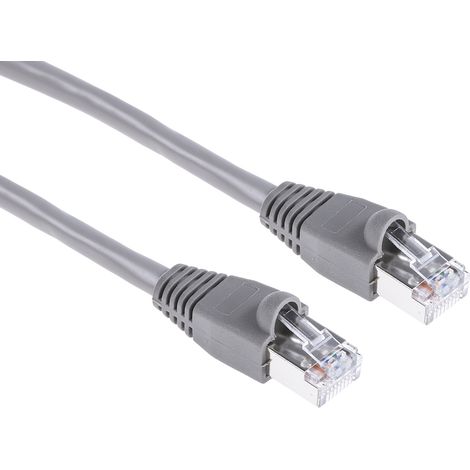 Câble Ethernet cat 5e Avec connecteur Gris / , STP, 3m ( Prix pour 1 ) (1/2)