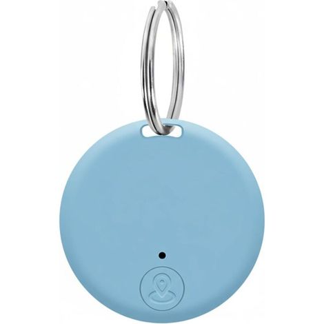 Localisateur de clés Bluetooth intelligent, traceur GPS, portée de 15 m, adapté aux enfants, animaux, chats, motos, bagages, smartphones (bleu) (1/5)