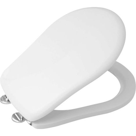 Sapho Kerasan Retro - WC-Sitz, weiß/chrom 109001N (1/4)