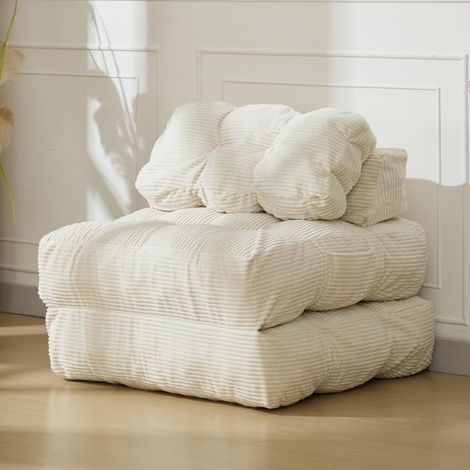 Canapé lit 3 en 1 pliable avec oreiller