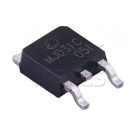 Changdian/Changjing MJD31C NPN-Transistor TO-252 100V 3A, elektronisches Bauteil (5 Stück)