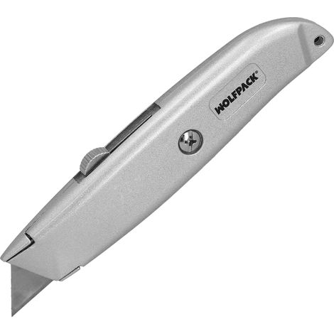 Coltello a lama trapezoidale retrattile in acciaio Sk5 (1/5)