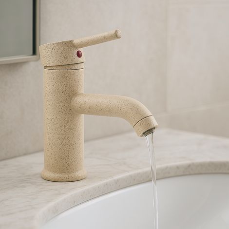 Rubinetto Miscelatore Monocomando in Fraganite Avena per Bagno e Cucina (1/5)