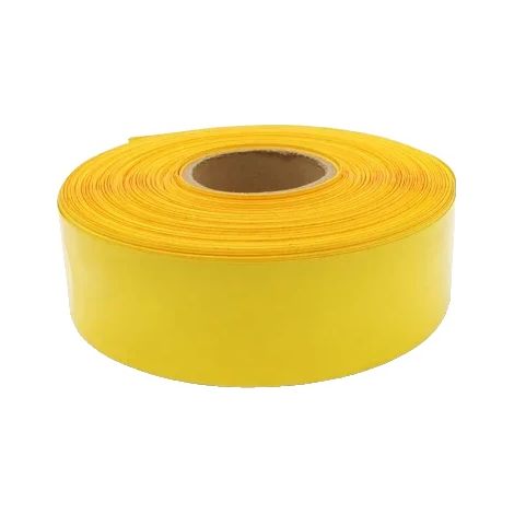 Película retráctil, material de PVC, amplia compatibilidad, AMARILLO (1/2)