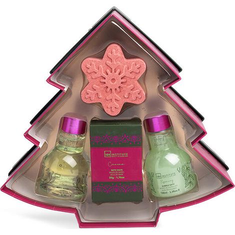 Set regalo da bagno natalizio IDC Institute Cinnamon Pine (1 pezzo) (1/3)