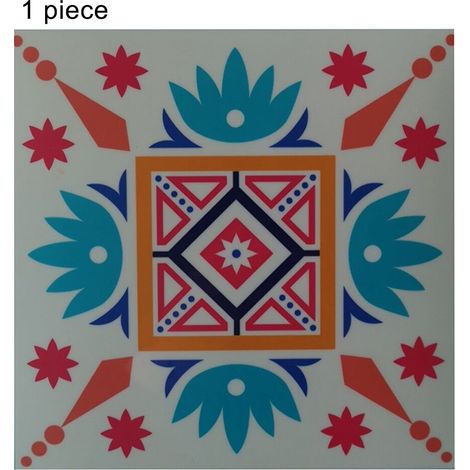 autocollant mural amovible en PVC imperméable, imperméable, pour carrelage, idéal pour la cuisine, la salle de bain et la protection de votre intérieur. (1/2)