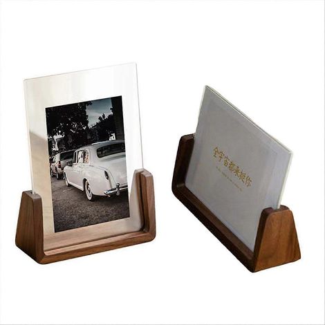 Cadre photo en bois pour idole, présentoir photo pour mariage, support photo (1/5)