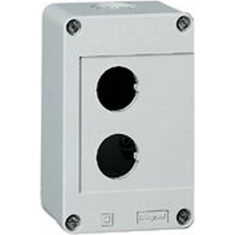 Legrand 24852 – Signis leere 2-Loch-Tastenbox – IP65