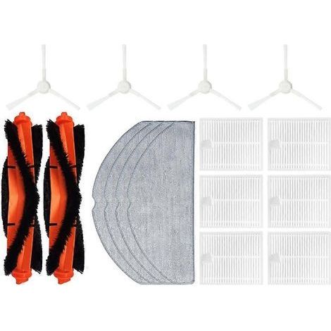 Pièces détachées pour aspirateur robot Xiaomi S20 / D106 : filtre HEPA principal et lingette de rechange pour le nettoyage. (1/5)