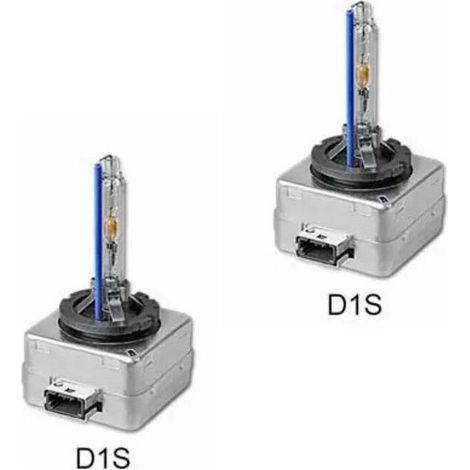 Ampoule Bi-Xénon D1S/D1R 8000K HID, Lampe Phare Bleue au Remplacer pour Voiture 66144 66140 85140 85415, DC 12V 35W Lot de 2 (1/5)