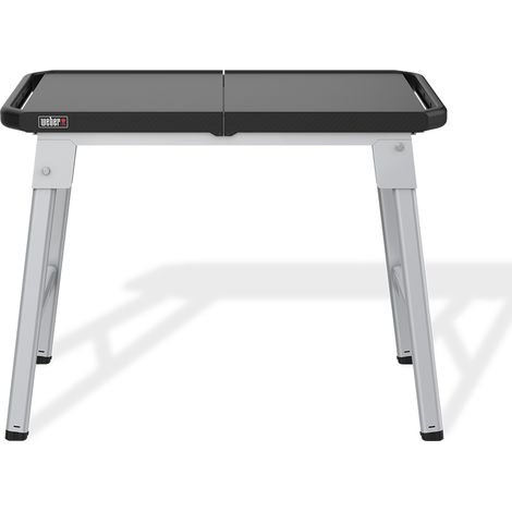 Support sur pied grill barbecue 3400154 – Métal et plastique – Largeur 1680mm, profondeur 565mm, hauteur 755mm – Compatible planchas Weber 43/56cm (1/5)