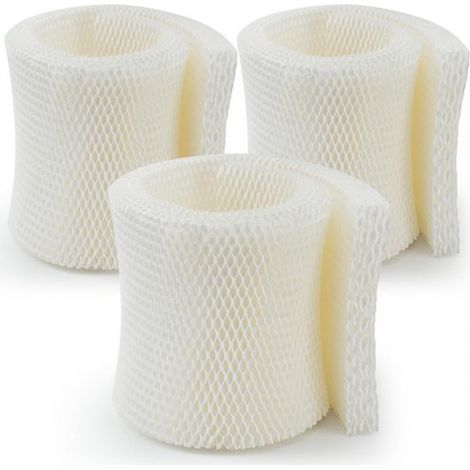Filtres de rechange pour humidificateurs - compatibles avec le filtre Honeywell HAC-504 HAC-504AW (filtre A) - compatibles avec les humidificateurs à brume froide Honeywell HCM-710 - Lot de 3 (1/5)