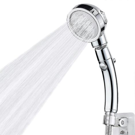 Dusche, Hochdruck-Handbrausekopf mit Ein-/Ausschalter