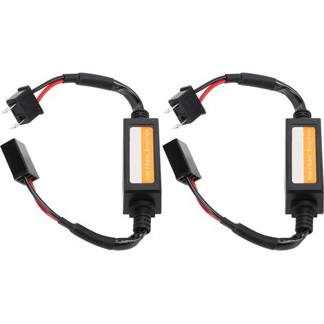 LED-Decoder, LED-Scheinwerfer-Fehleralarmunterdrücker, H7-Anti-Interferenz-LED-Lichtdecoder (1/5)