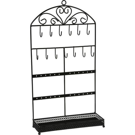 Soporte de metal para joyería Black Tia (1/2)