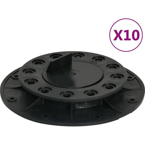 Pieds de terrasse réglables 10 pcs 20-30 mm (1/5)