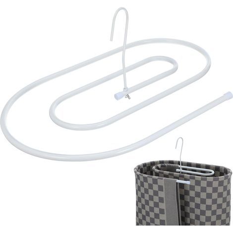 Étagère de Séchage Spiralée Cintre Robuste Économiseur D'espace pour Draps et Couettes Séchage Intérieur et Extérieur Pratique pour Rangement (1/5)