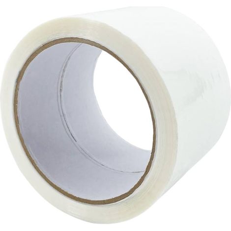 Nastro adesivo silenzioso bianco 50mm x 132m per imballaggio (1/5)