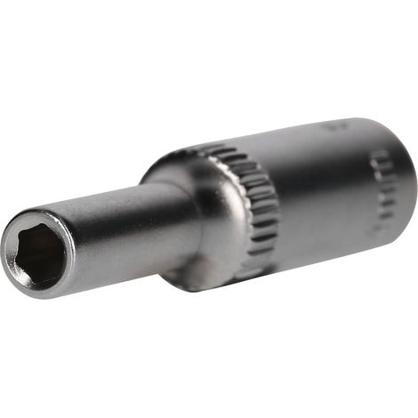 BRILLIANT TOOLS  1/4"  Vaso hexagonal  largo 4  mm -  BT020950 (1/4)
