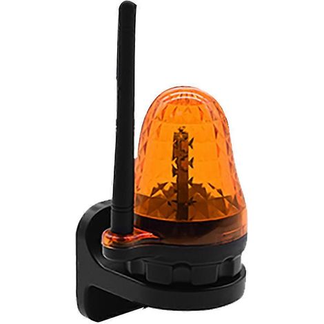 Lampe d'alarme lumineuse stroboscopique universelle à LED 12V-265V, fixation murale, pour ouvre-portail (1/5)