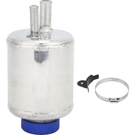 Réservoir de direction assistée universel en aluminium pour voiture, pièce de performance racing, accessoire de modification auto (1/5)