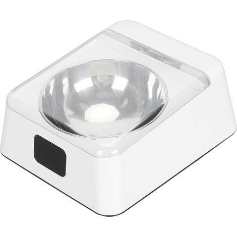 Distributeur automatique de croquettes pour chat avec couvercle à capteur infrarouge, bol amovible, alimentation par piles, couvercle à ouverture automatique intelligent, distributeur de croquettes po (1/5)