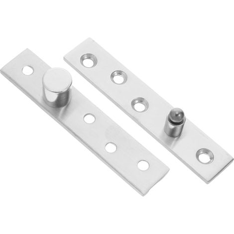 2 Pièces Charnières Pivot Invisibles inox (1/5)