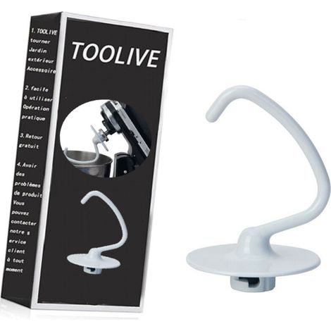 KitchenAid K45DH Crochetà pétrir (accessoire en option pour mixeurs KitchenAid),Pièces détachées pour petit électroménager (1/5)