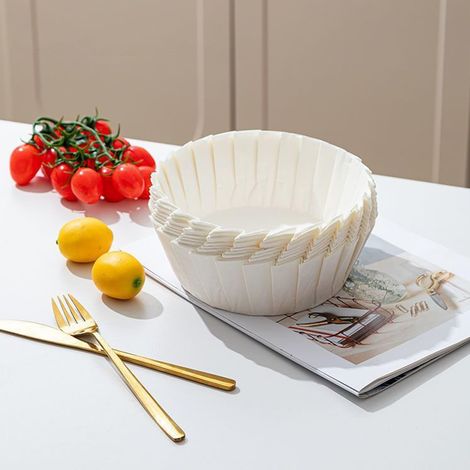 50 feuilles de papier sulfurisé Basques pour gâteaux, cheesecakes, four, friteuse à air chaud, 15 cm (6 pouces). (1/5)