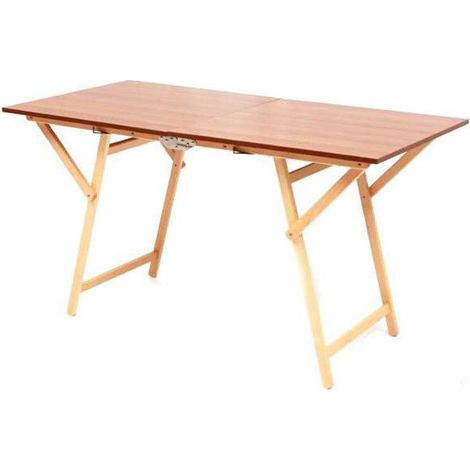 TAVOLO LEGNO PIEGHEVOLE cm 135x70 FRASM