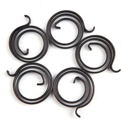 5 pièces de ressort de rechange pour poignée de porte, loquet et ressort de torsion interne (1/4)
