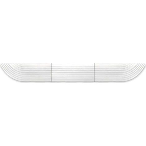 Supports de rechange pour tapis de montée et rampe d'escalier, seuil de 1,5 à 1,9 cm, blanc (1/5)