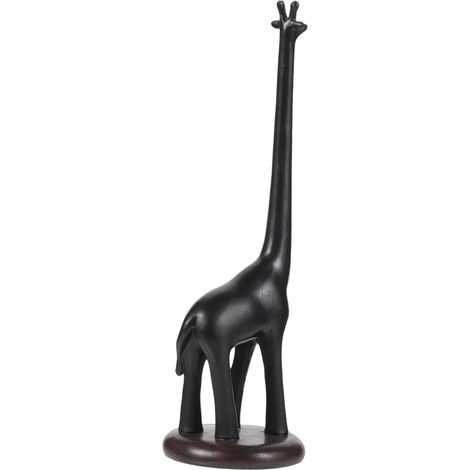 Shaped Desktop Tissue Holder with Wide Base Sturdy Metal (1/5)