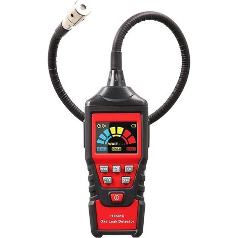 Détecteur de gaz Multi-gaz Détecteur de Fuite de gaz Haute précision HT601A HT601B 0-1000PPM Alarme sonore et écran Détecteur de gaz méthane Naturel Combustible Inflammable(HT601A) (1/5)