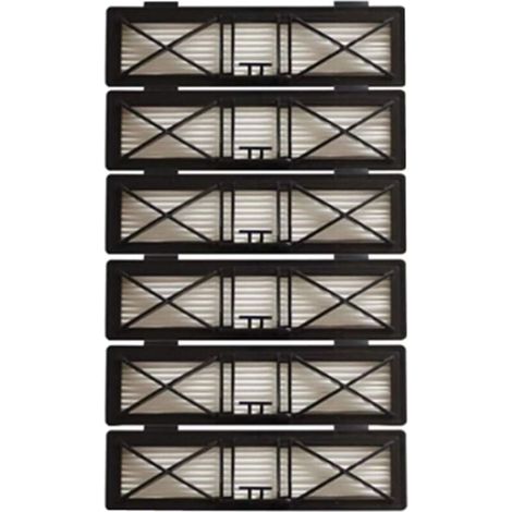 Lot de 6 filtres HEPA pour balayeuses Neato série D D75 80 85 (1/4)