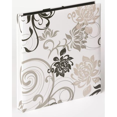 walther design Album Fotografico Bianco 400 Foto 10x15 cm Slip-in Album Confezione Doppia, Grindy EA-201-WD (1/4)