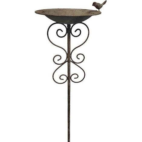 Mangeoire oiseaux à planter 28 x 26 x 132 cm (1/3)