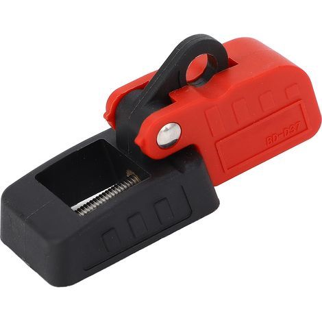 Dispositif de verrouillage de disjoncteur, boîtier en plastique, verrouillage de sécurité contre les fuites pour les zones d'isolation électrique industrielle (1/5)