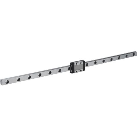 MGN9 Rail linéaire à glissière bloc acier à roulement pour machine CNC équipement automatisé 300mm guide + chariot (1/5)